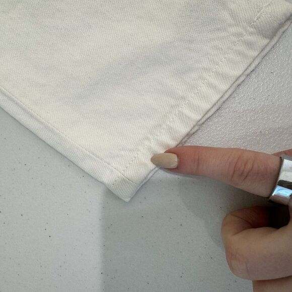 Joe's x Who What Wear Womens Jeans 26 White Danielle High Rise Vintage Straight - Picture 9 of 16